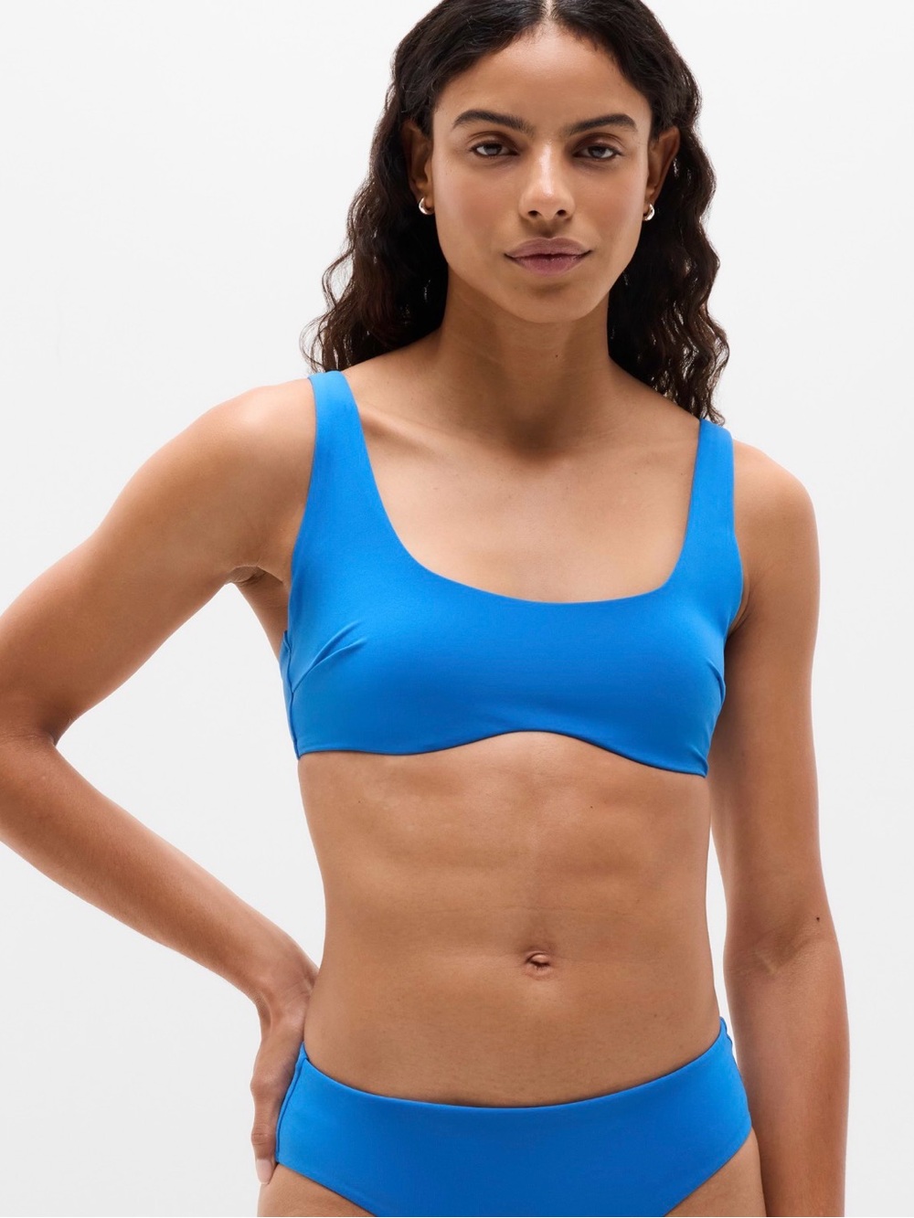 NWT Athleta Set of Oasis Underwire Breaker Top A-C Cup & Hipster Bottoms Sz S